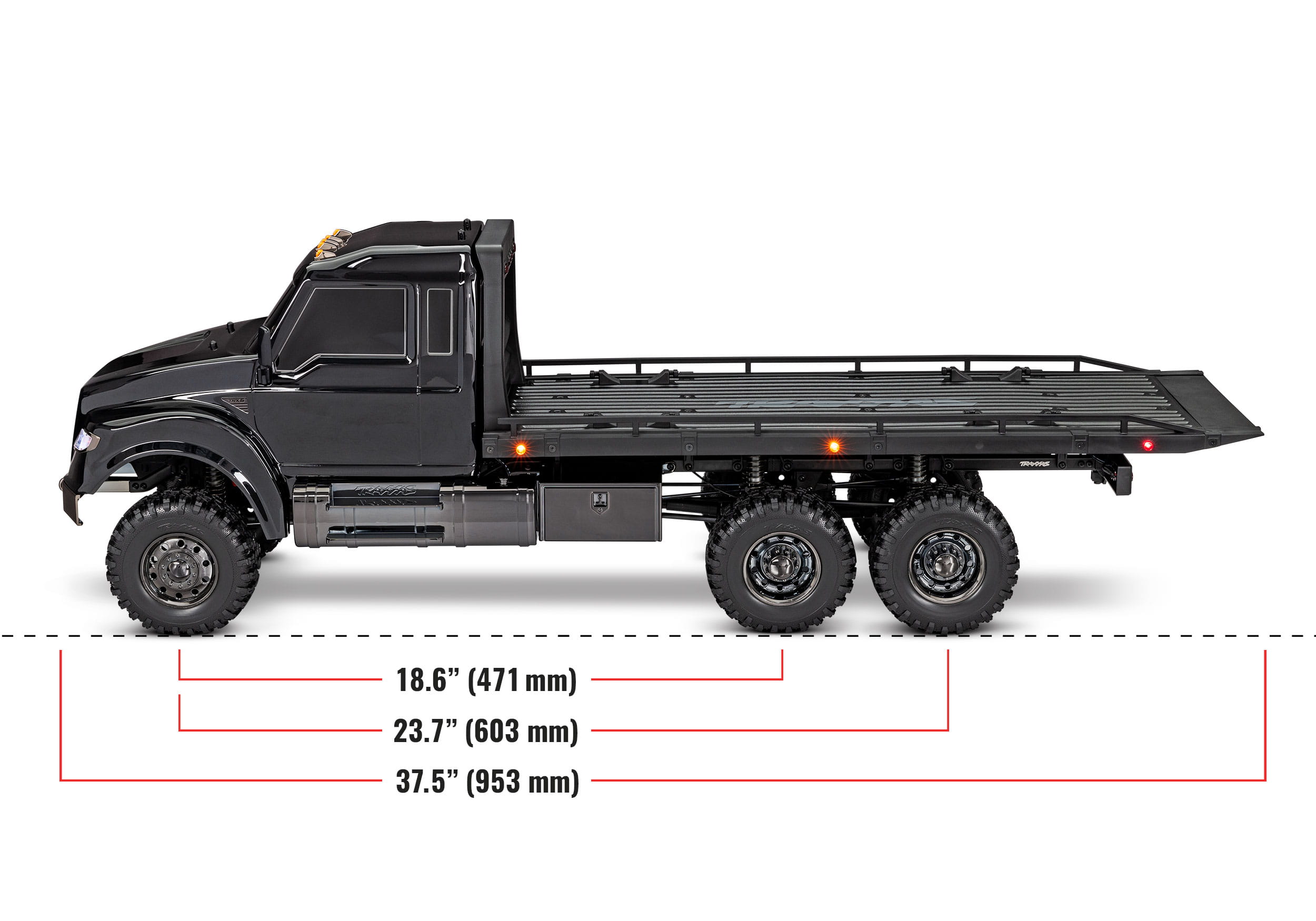 Traxxas TRX-6 Crawler Flatbed Hauler Truck 6x6 RTR inkl. Winde und Sender