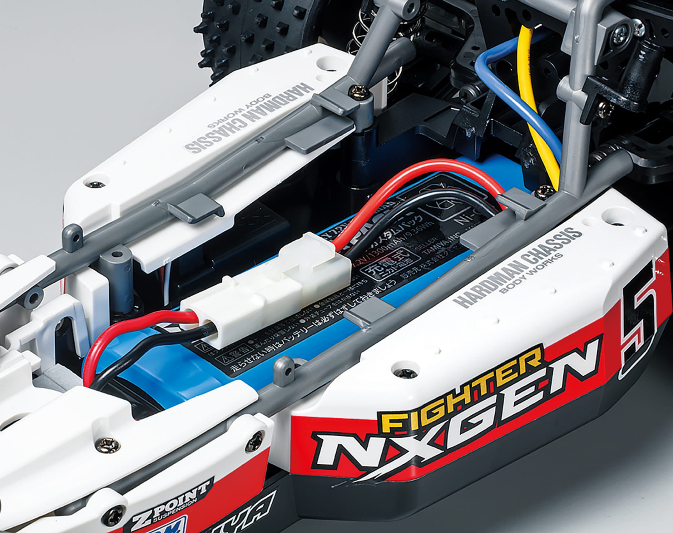 Tamiya DT-04 NXGEN Fighter Buggy 1_10 Bausatz Set mit Akku Ladegeraet und Fernsteuerung - RC-Zubehoer