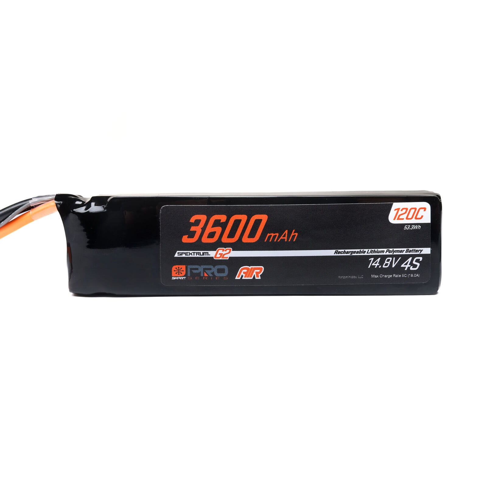 Spektrum Lipo Akku 14_8V 3600mAh 4S 120C Smart G2 Pro Air IC3 - RC-Zubehoer