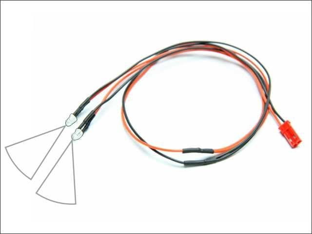 Pichler 2x LED Licht Kabel Farbe Weiss