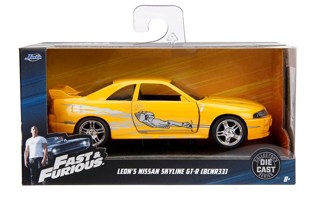 Jadatoys 1995 Nissan Skyline GT-R R33 Fast & Furious 1:32 Modellauto