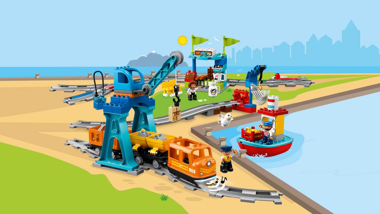 LEGO DUPLO Eisenbahn Güterzug