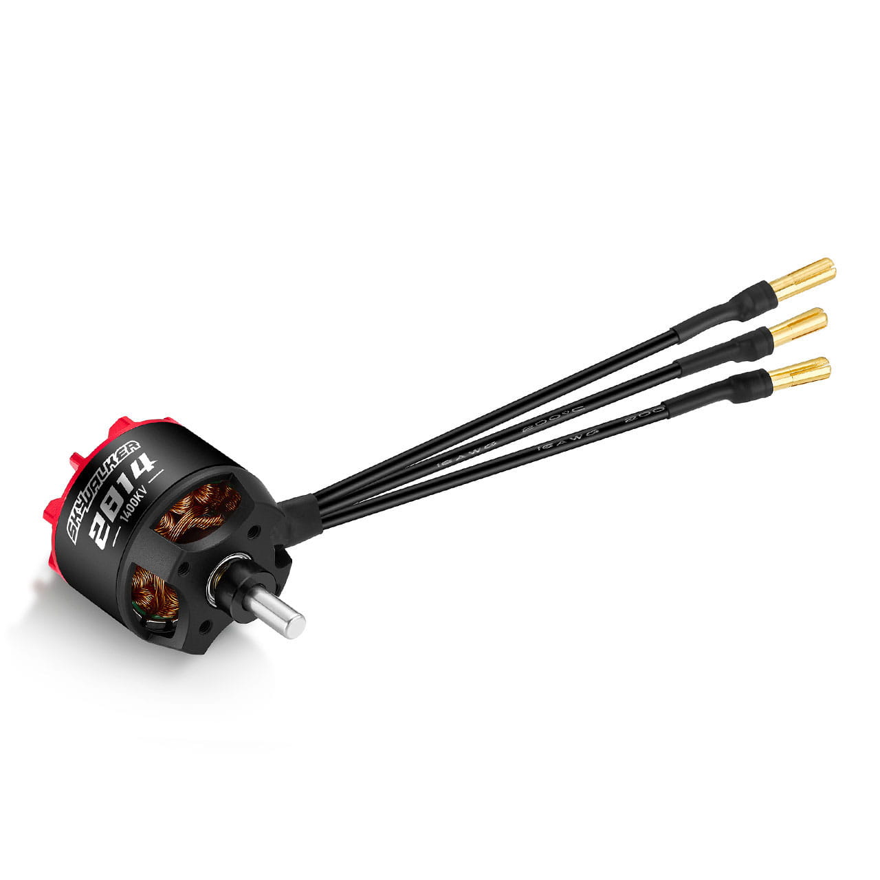 Hobbywing SkyWalker Brushless Motor 2814SL-1400KV-BLACK-G1-HW - RC-Zubehoer