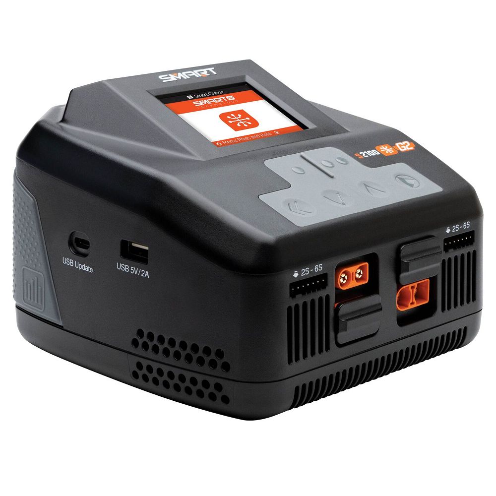 Spektrum S2100 Smart Ladegeraet Dual-Port Spektrum S2100 Smart Ladegeraet Dual-Port