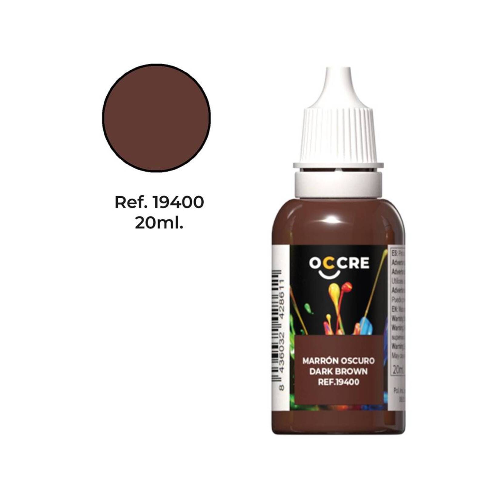 Ocolor Dunkelbraun 20 ml - Modellzubehoer