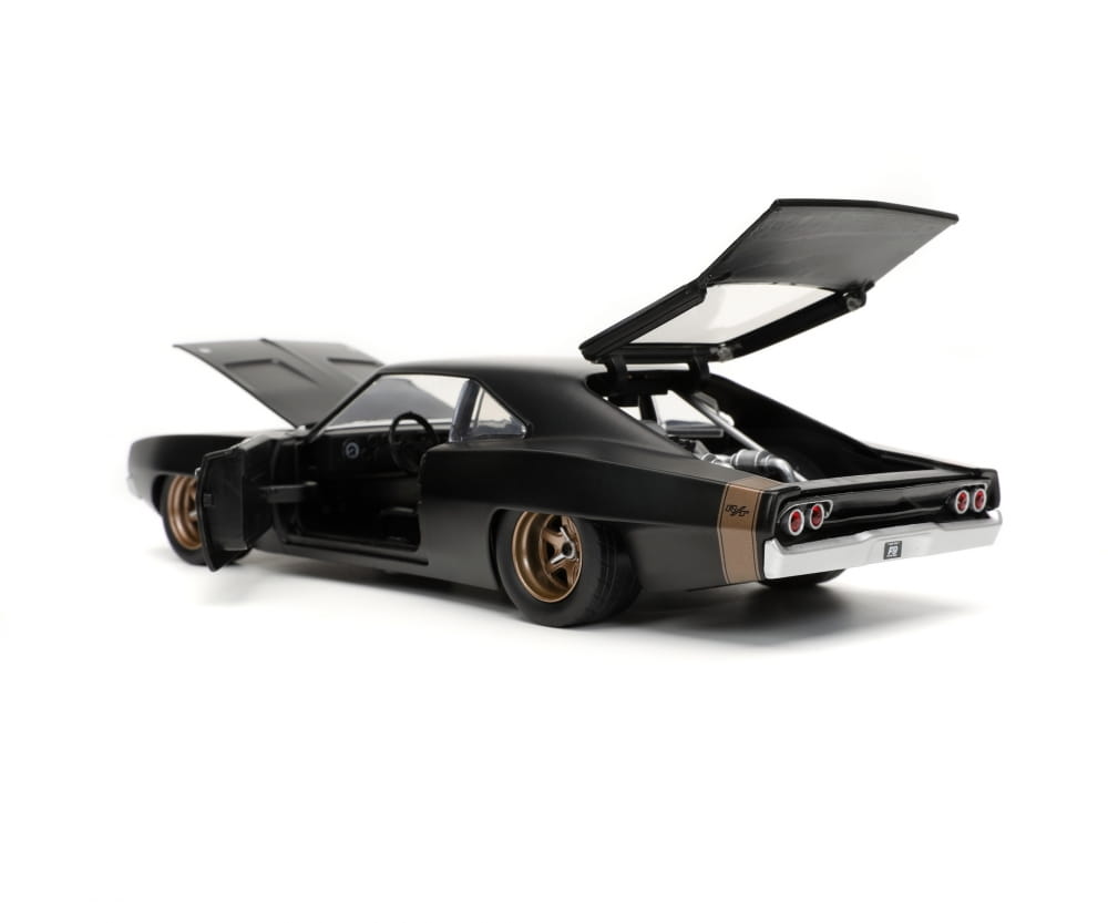 Jada Toys Fast _ Furious 1968 Dodge Charger Widebody Modellauto 1_24 schwarz_