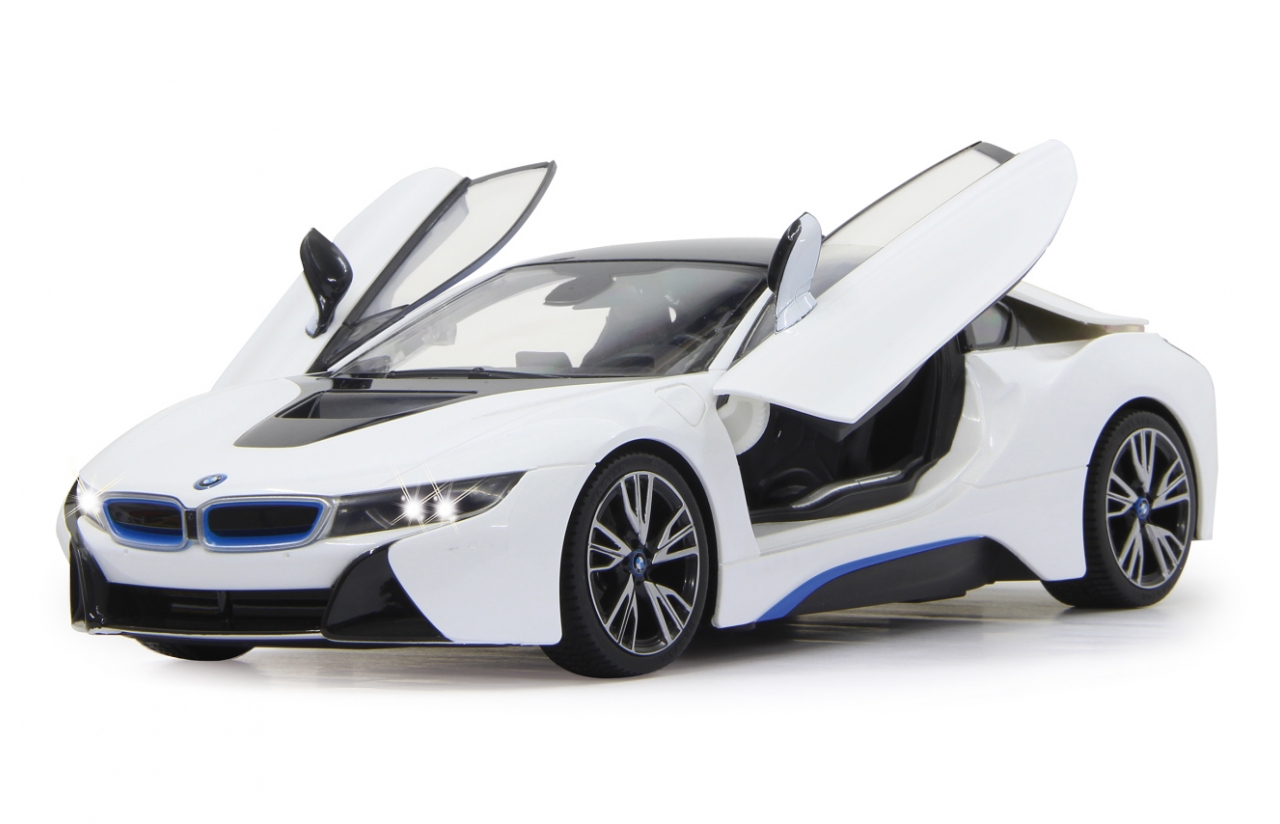Jamara BMW I8 1:14 weiß Tür fernbedienbar 2,4Ghz