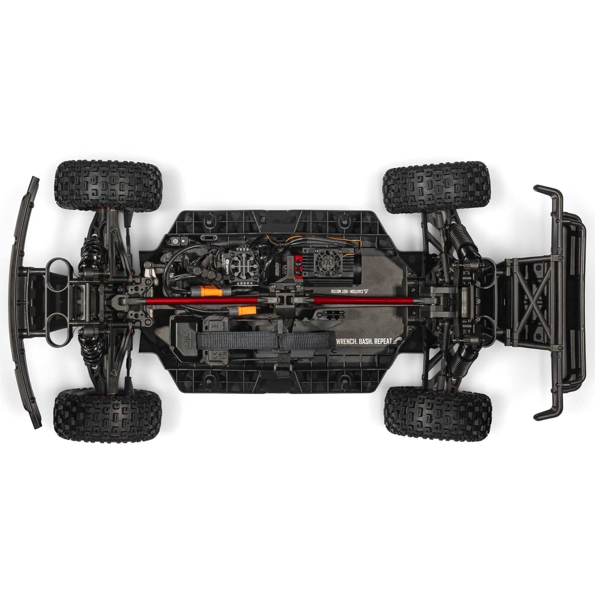 ARRMA MOJAVE 6S 4X4 RTR 1_7 Brushless Desert Truck Blue
