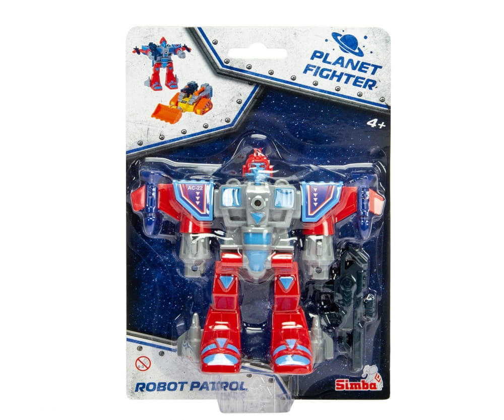 Simba Toys PF Space Bot Pro_ 2 Sortiert Lieferumfang 1 Stueck - RC-Zubehoer