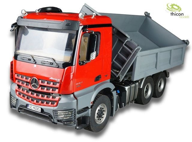 ScaleClub 1_14 3-Seitenkipper 6x6 komplett montiert fuer AROCS - RC-Zubehoer