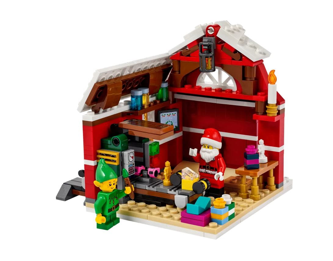 LEGO Exklusiv Set Werkstatt des Weihnachtsmanns Limitiert 329 Teile