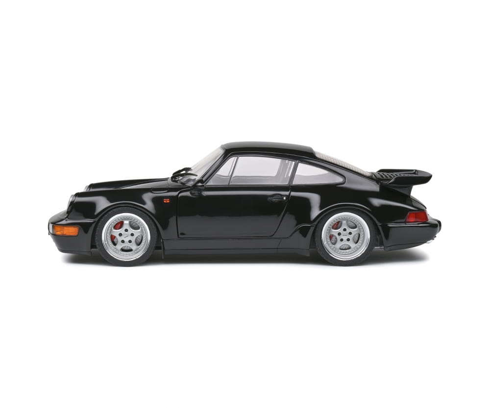 Solido Modellauto Porsche 911 964 Turbo 1_18 in Schwarz 1993