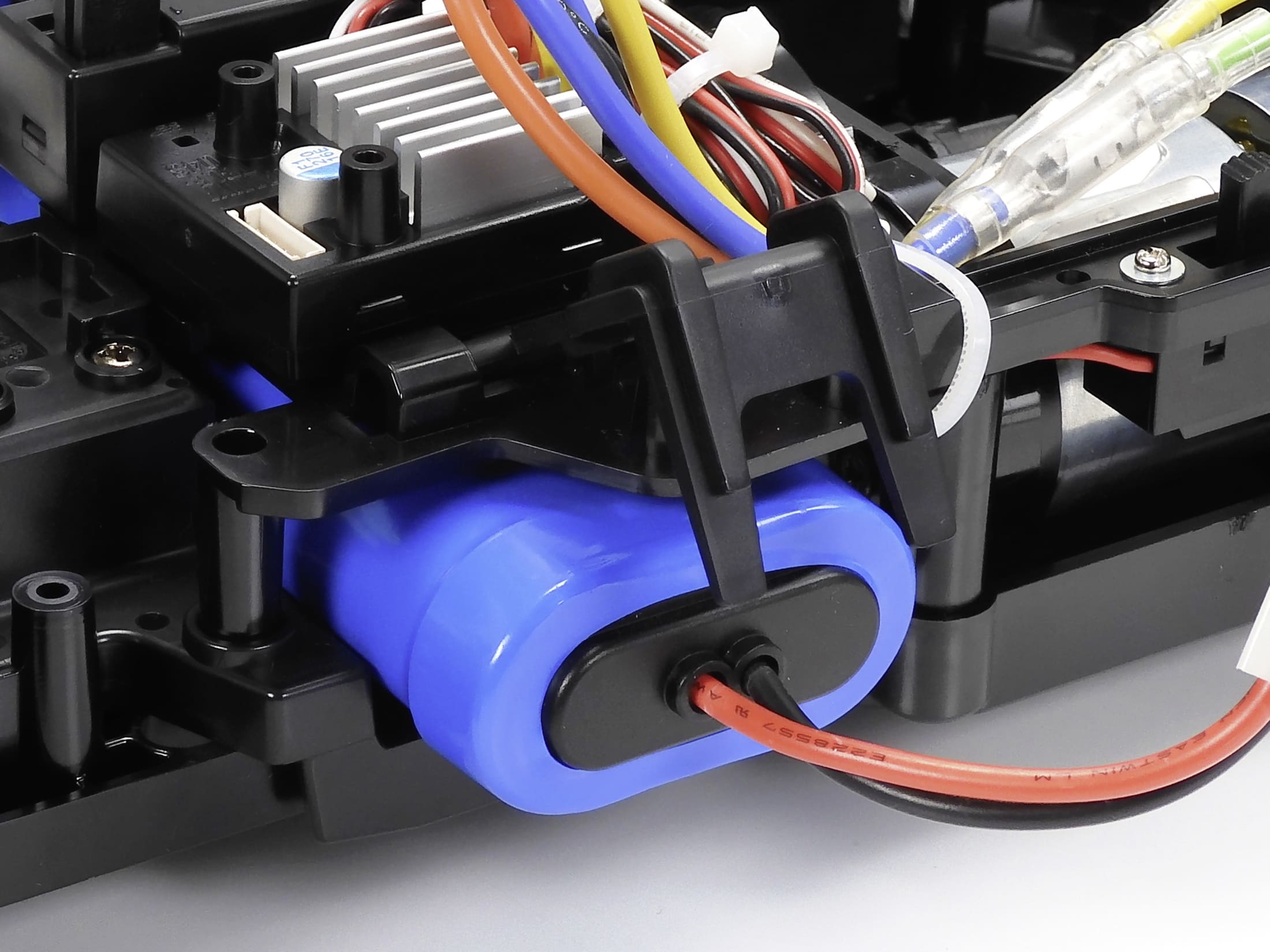 Tamiya 1 zu 10 Peugeot 306 Maxi Rallye RC Modell auf BT-01 Chassis in Blau