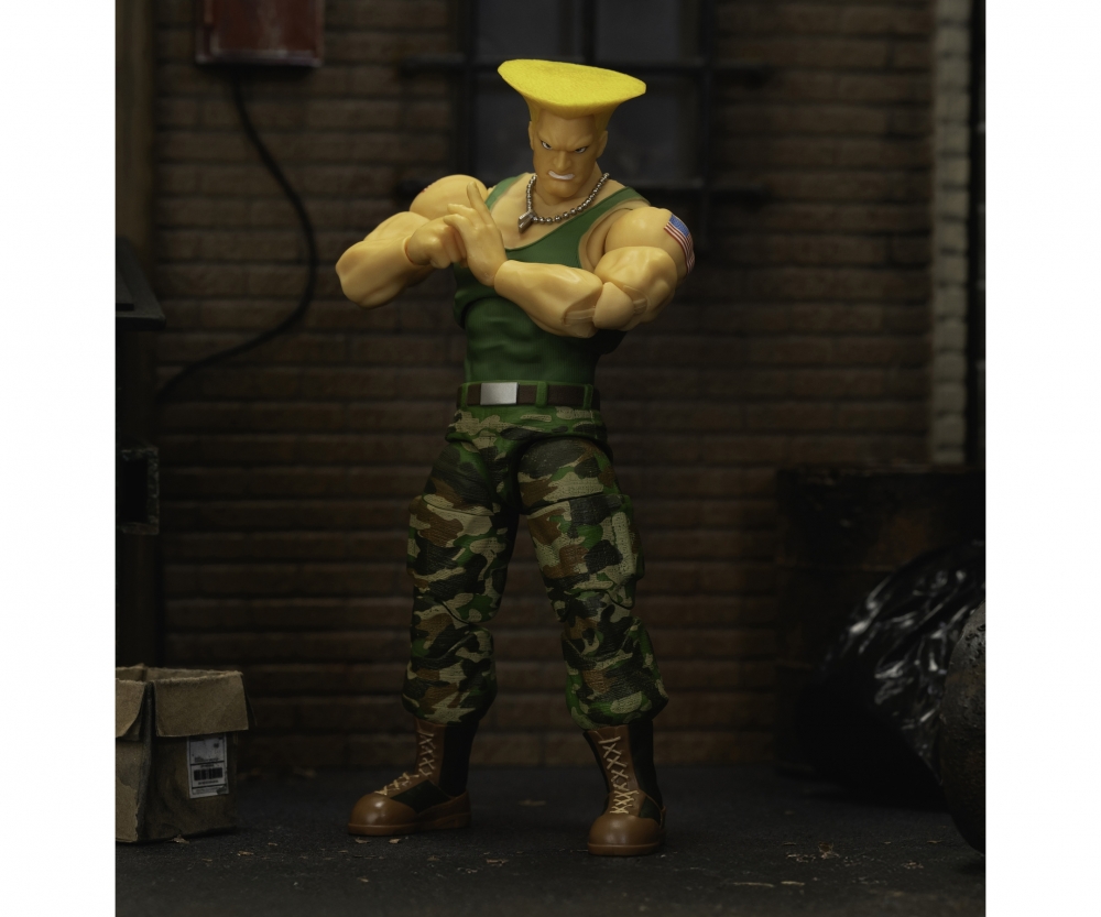 Jada Street Fighter II Guile 6" Figur