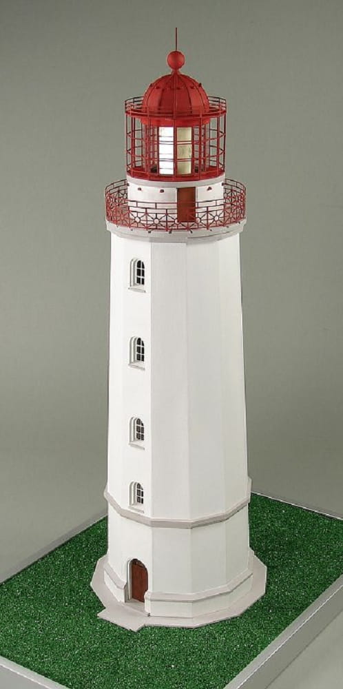 Shipyard Leuchtturm Dornbusch Lighthouse Germany 1888 1:72 Laser Kartonbausatz