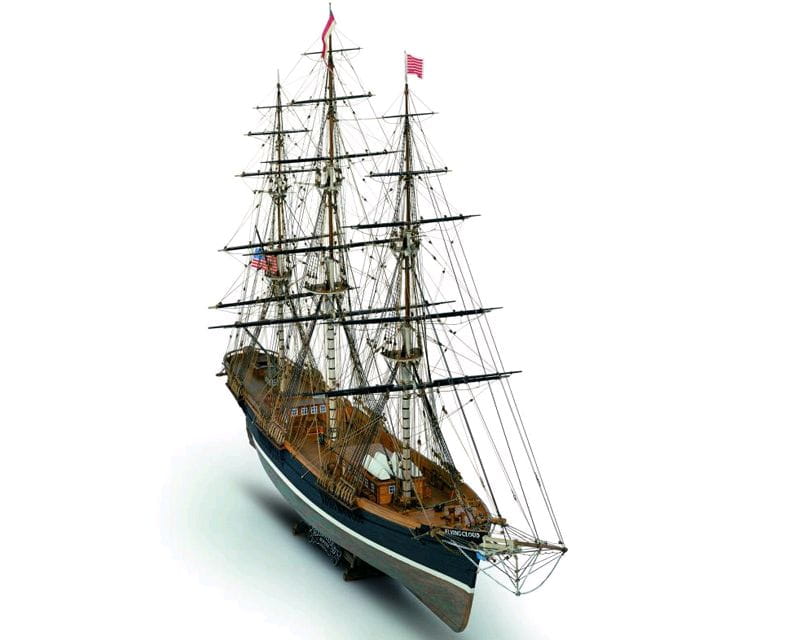 Mamoli Flying Cloud Amerikanischer Clipper 1850 1:96 Holz Bausatz