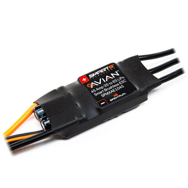 Spektrum Flug Regler Avian 45 Amp Brushless Smart ESC 3S-6S - RC-Zubehoer