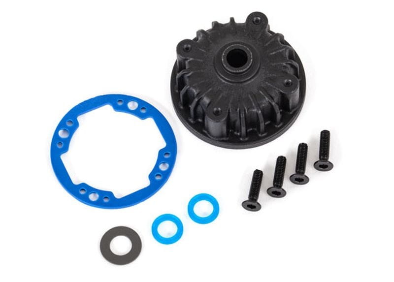 Traxxas Diff-Gehäuse  X-ring + Dichtung (2) +Scheiben+Schrauben