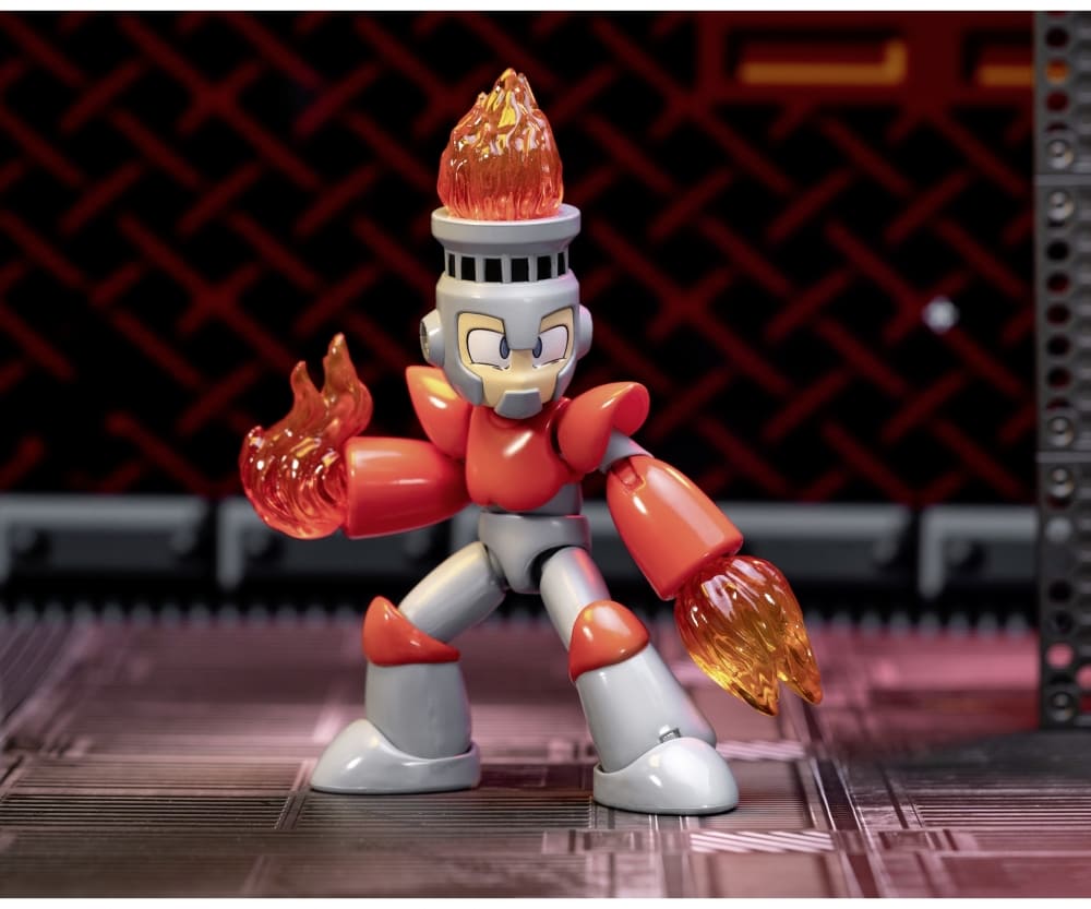 Jada Mega Man Fire Man 4,5" Figure