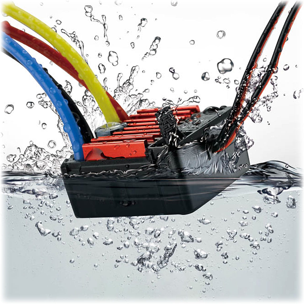 Hobbywing QuicRun 1060 Brushed Regler T-Stecker 60A fuer 1_10 RC-Modelle_
