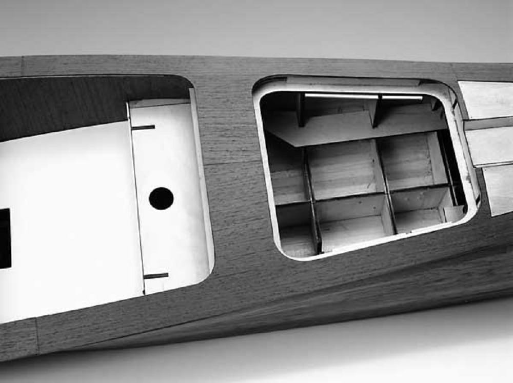 Ital. Sportboot Riva Aquarama 1_10 Bausatz - Modellbau Set fuer RC-Betrieb