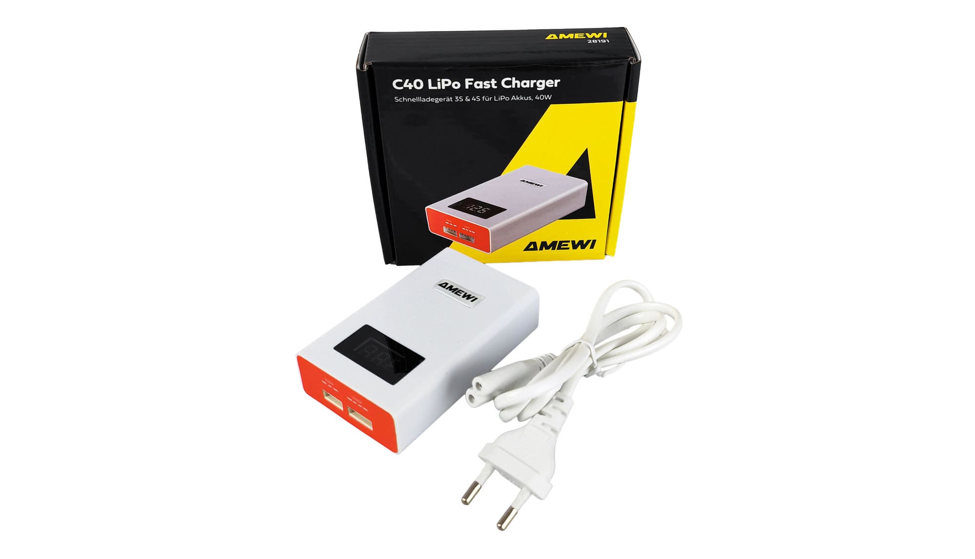 Amewi C40 Schnellladegeraet 3-4S LiPo 40W - Art_-Nr. 28191