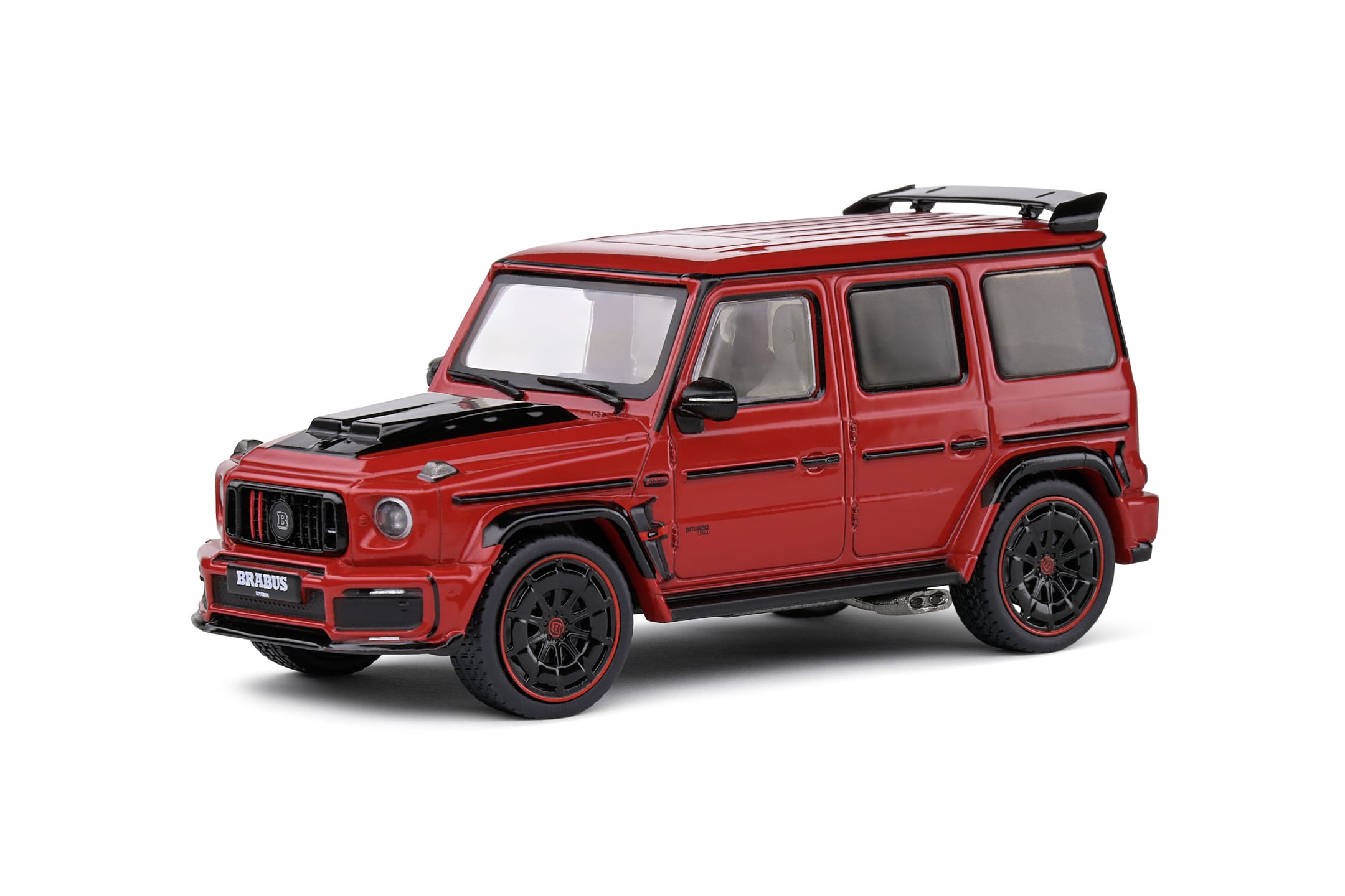 Brabus Widestar 2022 Modellauto in Red Pearl – Massstab 1_43_ Detailgetreu_ Solido