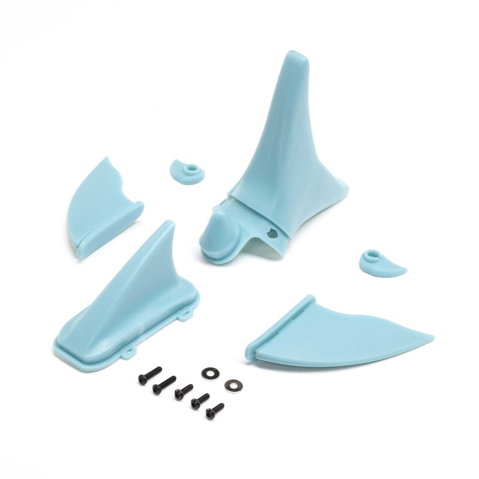Losi Replacement Fin Set Megalodon_ Mini LMT - RC-Zubehoer