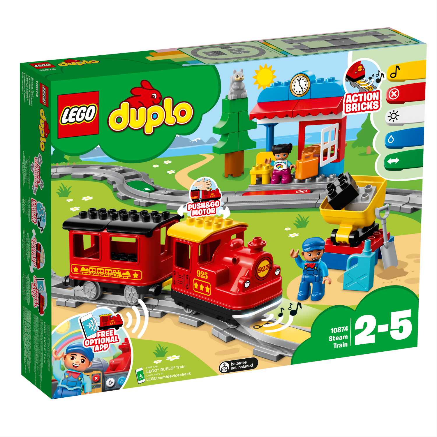 LEGO DUPLO Dampfeisenbahn