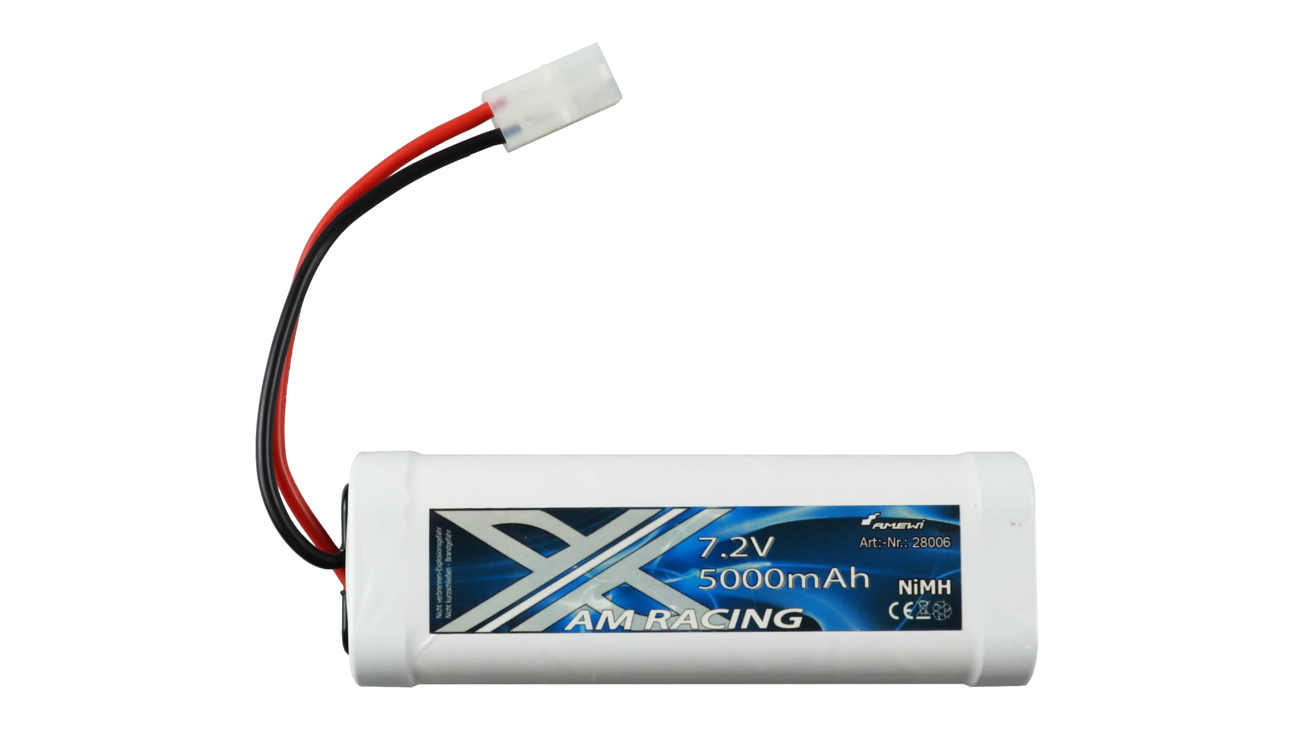 Amewi 7,2V Akku 5000mAh NiMH Tamiya-Stecker Amewi 7,2V Akku 5000mAh NiMH Tamiya-Stecker