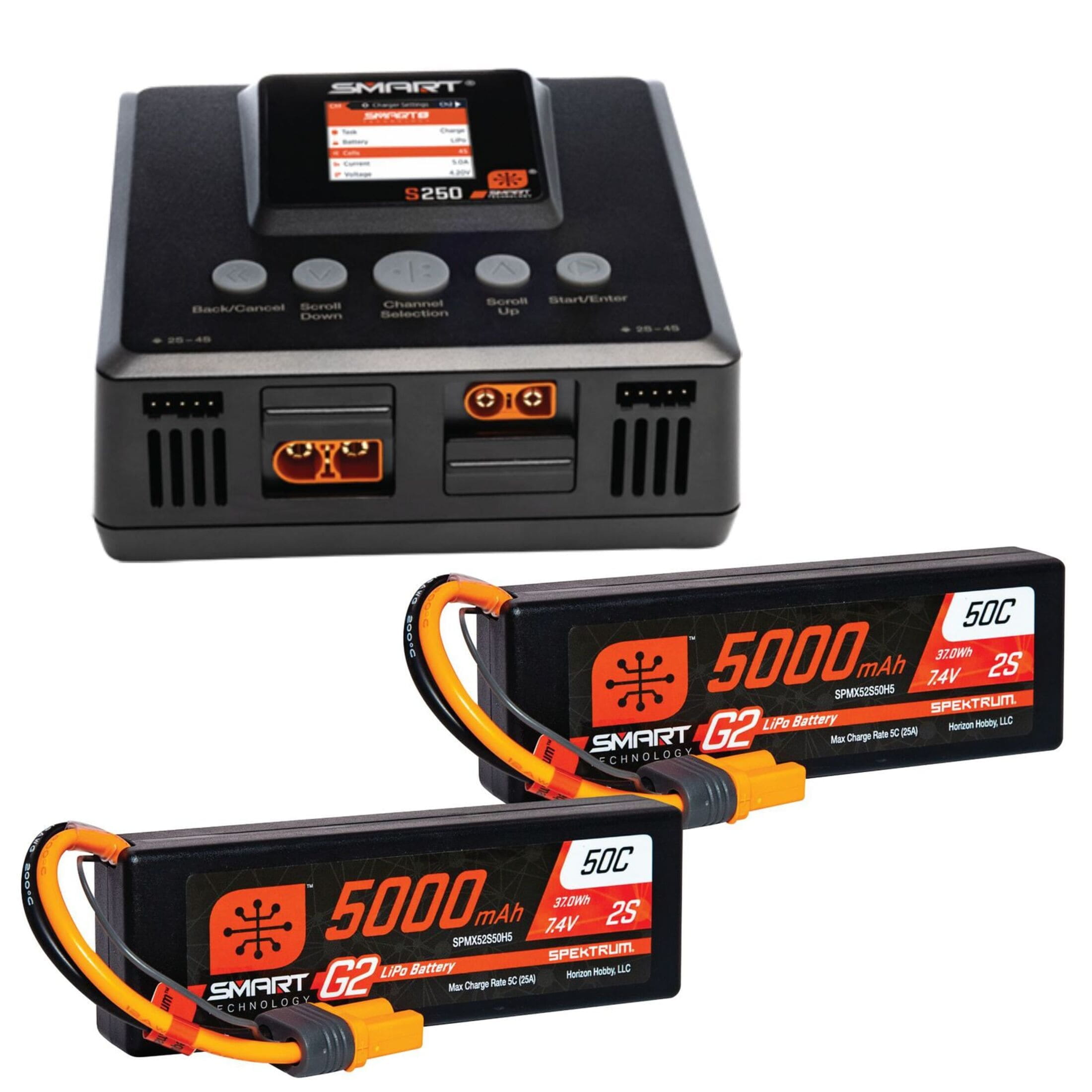spektrum-smart-powerstage-bundle_ 2x-lipo-akkus_ ladegeraet-fuer-rc_ smart-akkus_ rc-zubehoer