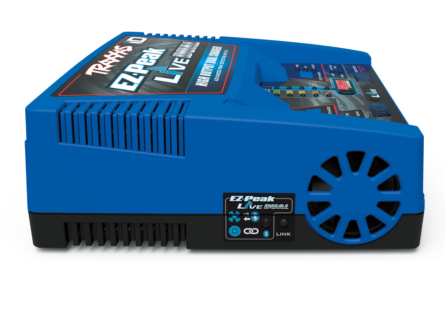 Traxxas Akku- und Ladegeraet-Komplettset mit 2x 6700mAh LiPo-Akkus