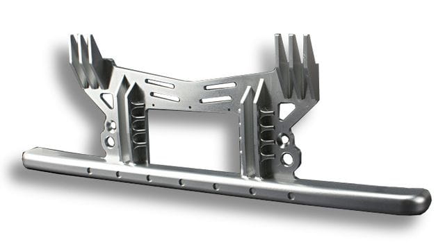 Lesu 1_14 Rammschutz Alu fuer TAMIYA Actros - RC-Zubehoer