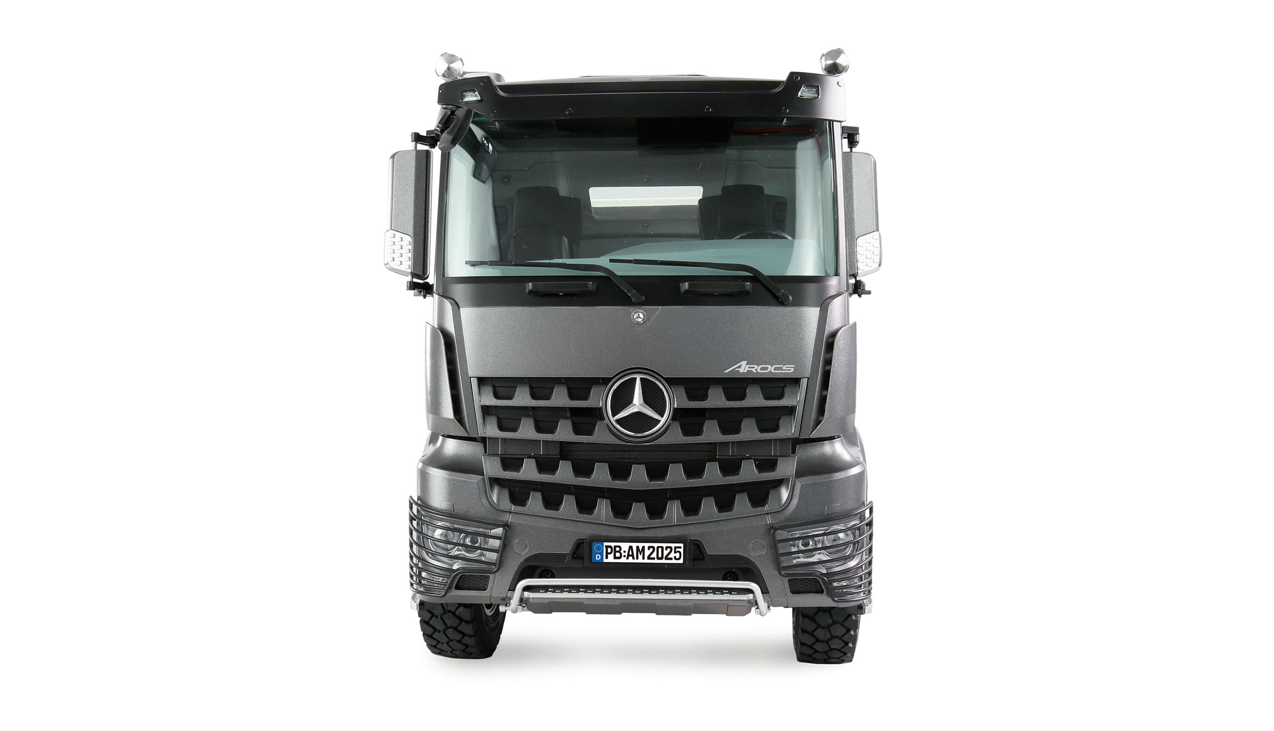 Mercedes-Benz Arocs 4x4 Muldenkipper 1_14 RTR in Anthrazit