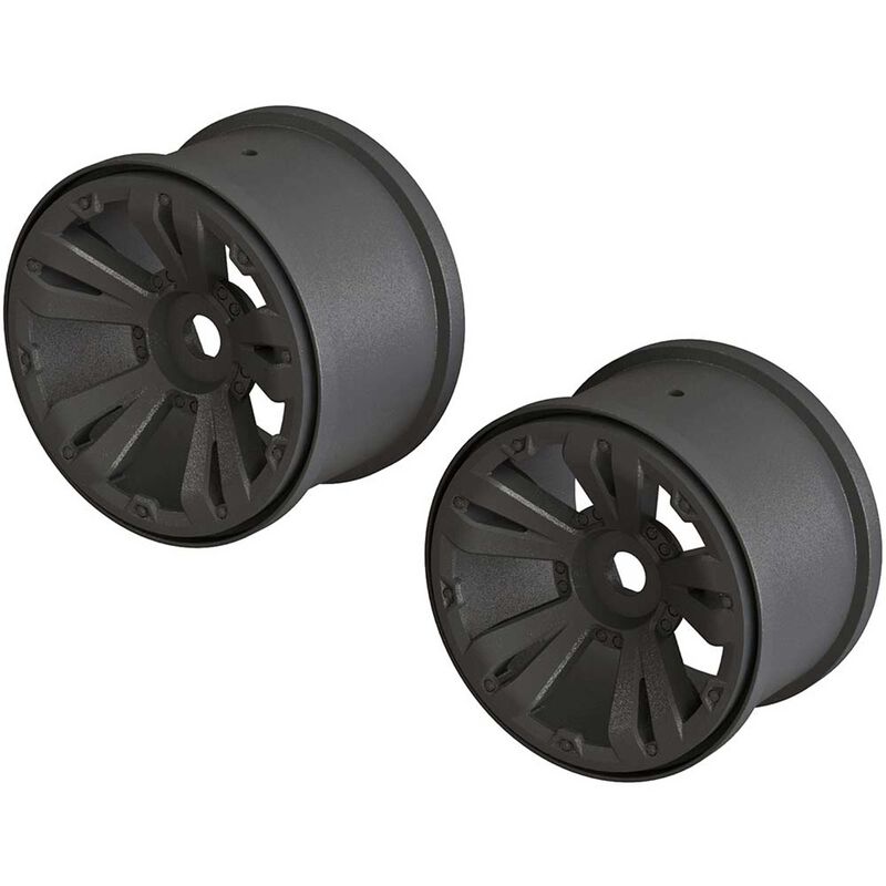 Arrma AR510111 Mt 3.8 Whl Blk Krtn_2 - RC-Zubehoer