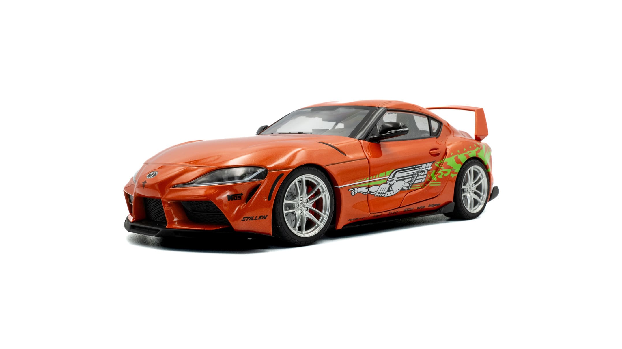 Toyota GR Supra Tribute 1_18 Modellauto in orange - Detailgetreue Nachbildung