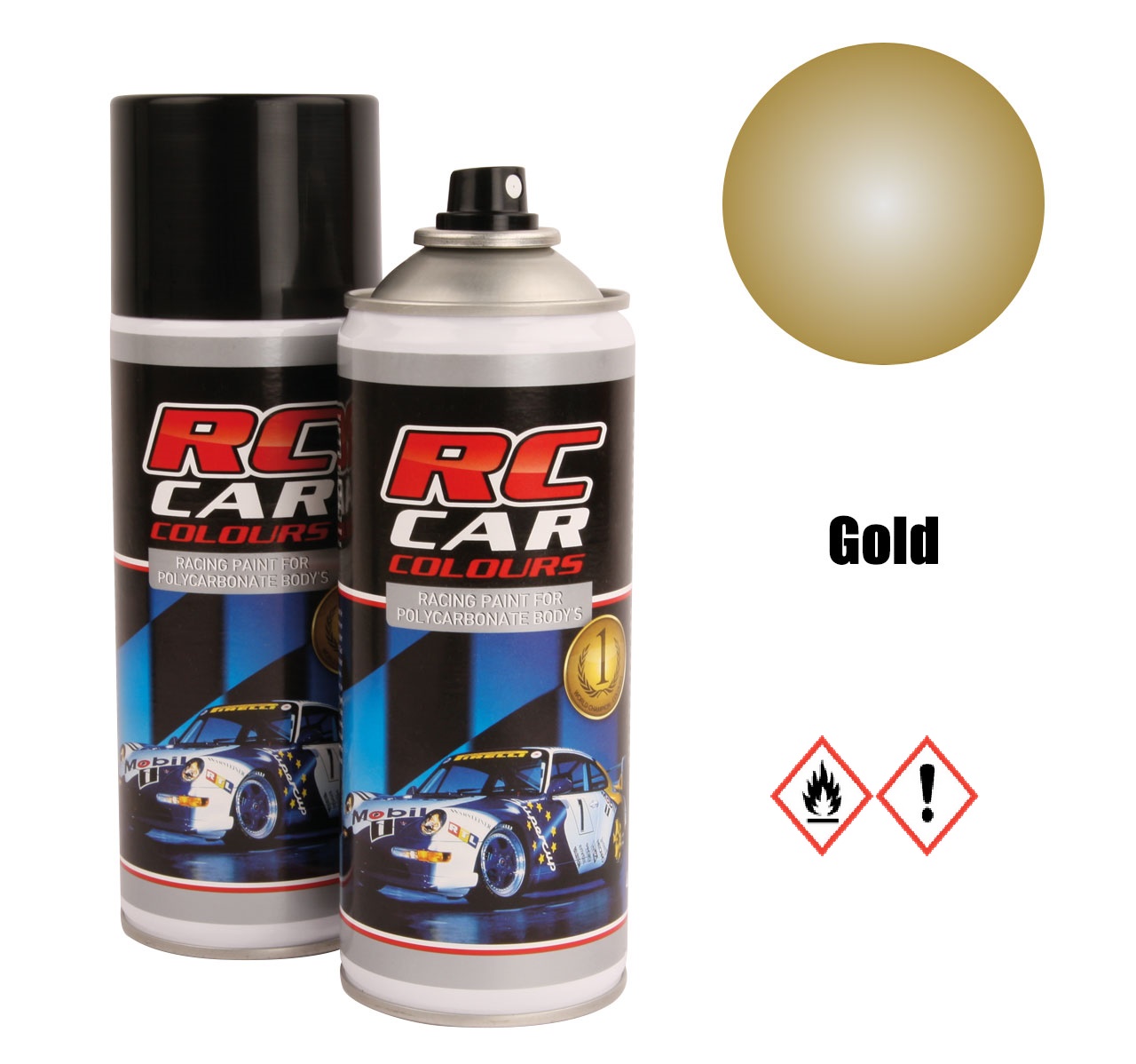 Robitronic Lexan Farbe Metallic Gold Nr 910 150ml