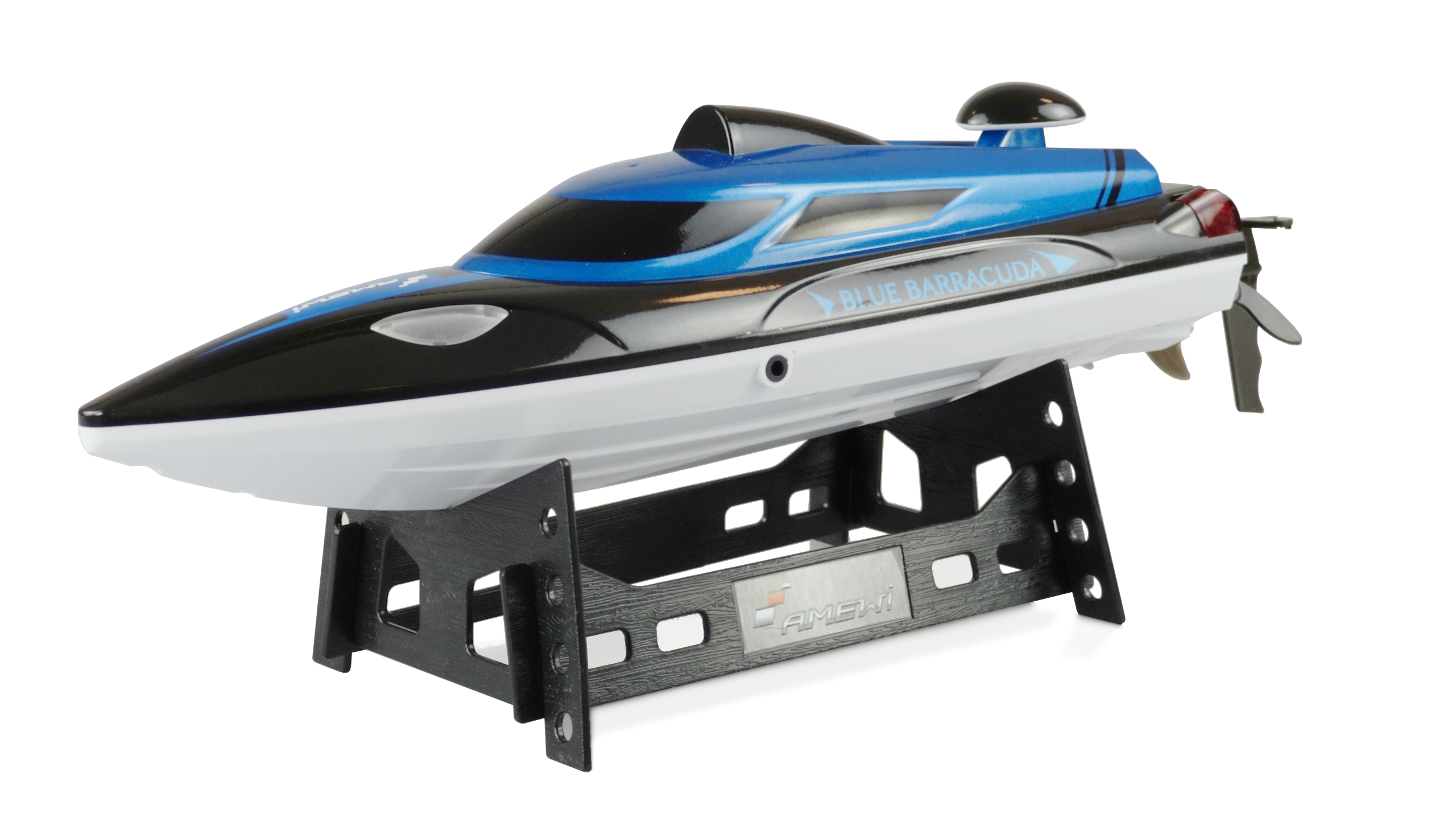 Amewi Blue Barracuda V3 RC Rennboot RTR 2_4GHz bis 25 km_h
