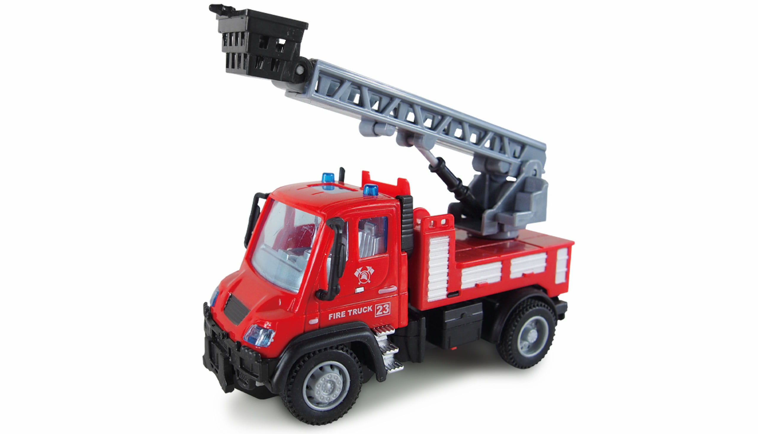 Amewi Mini Truck Feuerwehr 1:64 RTR 2,4GHz rot