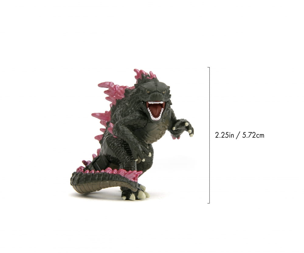 Jada Godzilla 4-Pack Figuren 2.5", Welle 1
