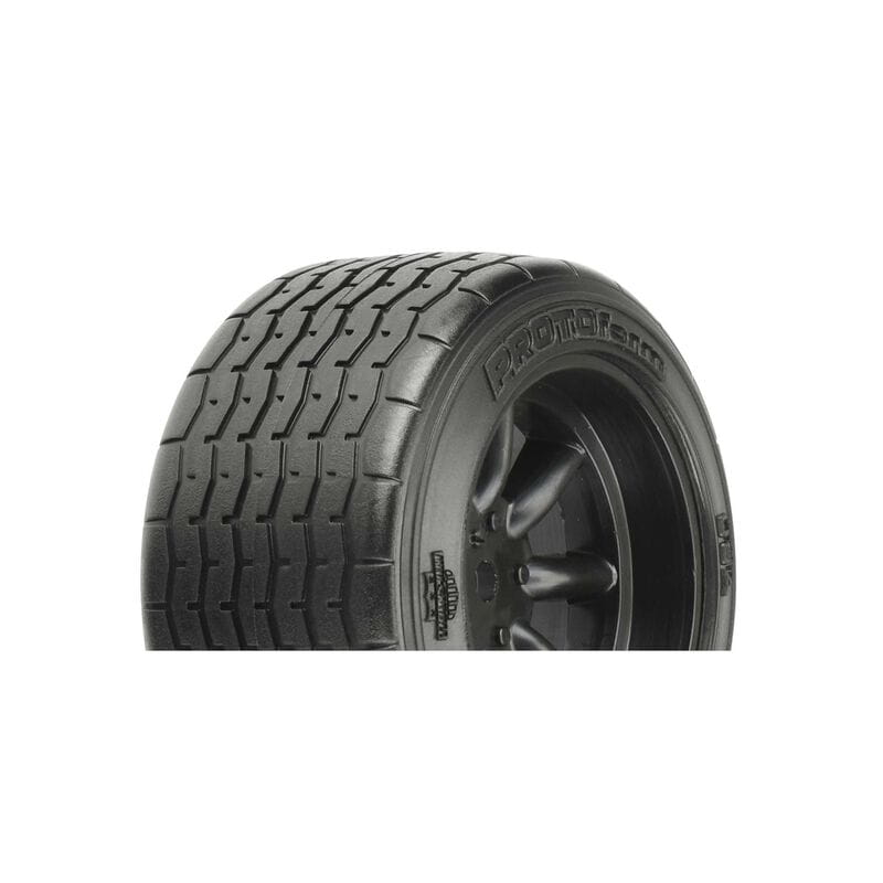 Protoform VTA Rear Reifen 31mm, Mounted Black Wheel
