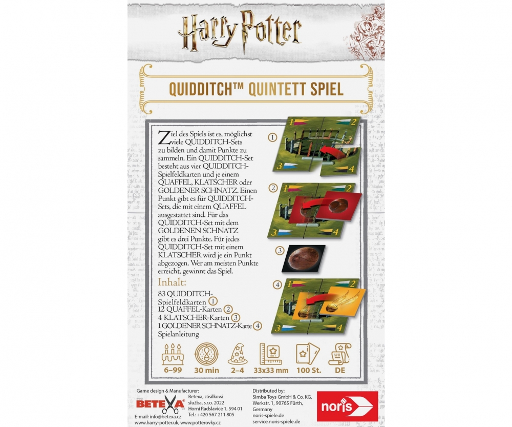Zoch Harry Potter - Quidditch Spiel