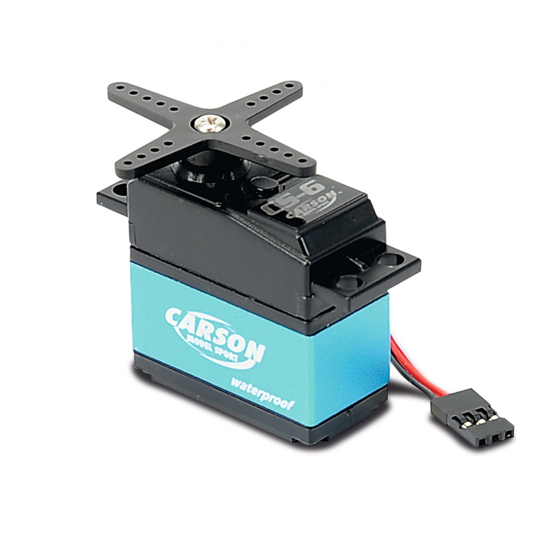 carson cs 6 waterproof servo 6kg metallgetriebe jr stecker Carson CS-6 Waterproof Servo 6kg mit Metallgetriebe und JR-Stecker fuer Modellbau