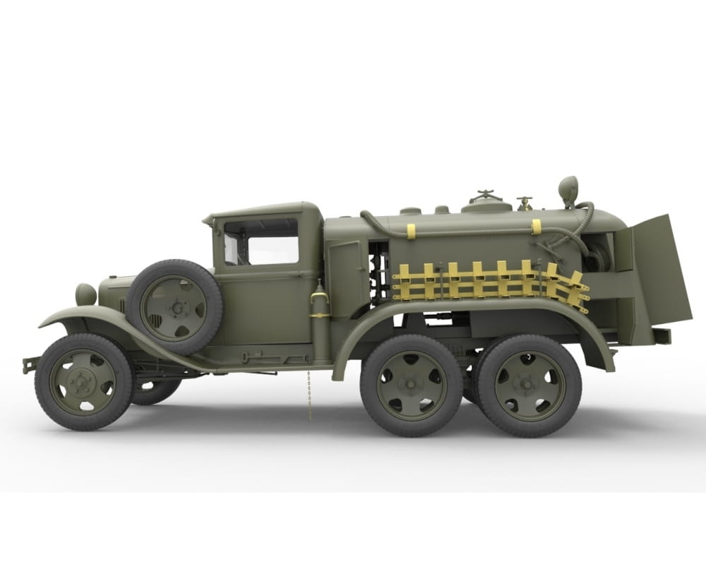 Plastikmodellbau von Miniart 1-35 bz 38 tankwagen