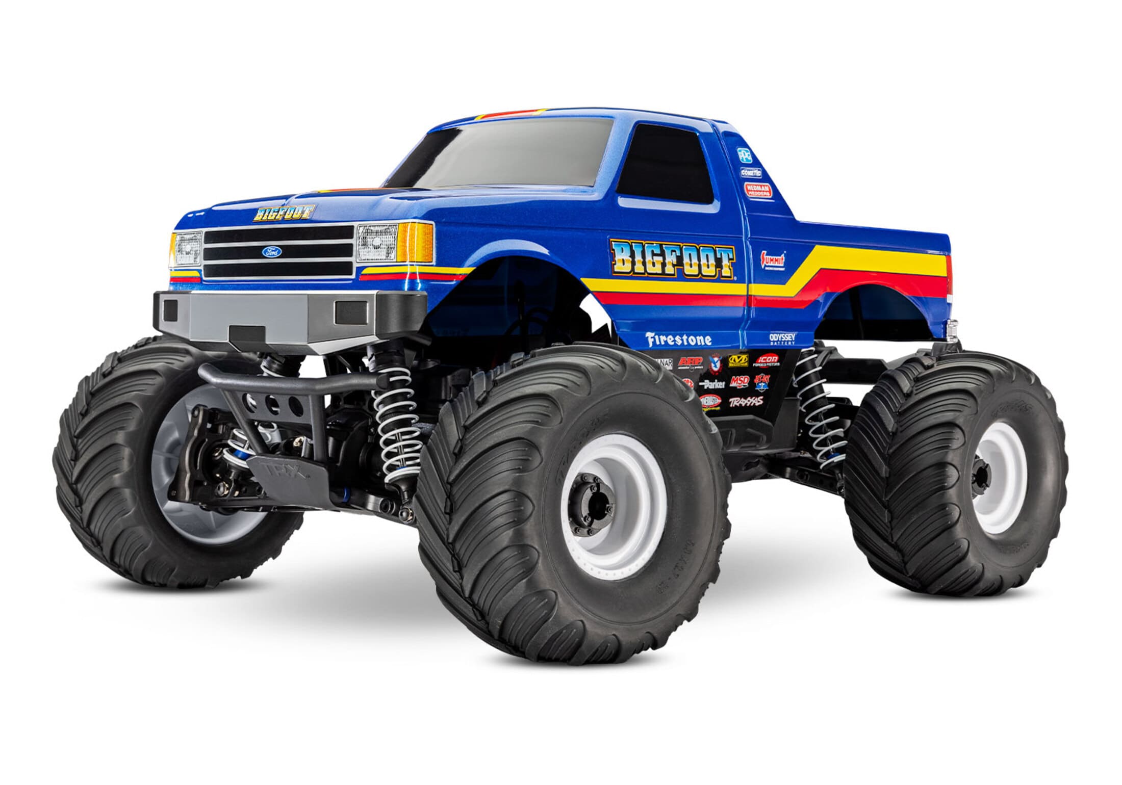 Traxxas BIGFOOT 4X4 BL2S Monstertruck RTR Traxxas BIGFOOT 4X4 BL2S Monstertruck RTR mit Ford F-150 Karosserie