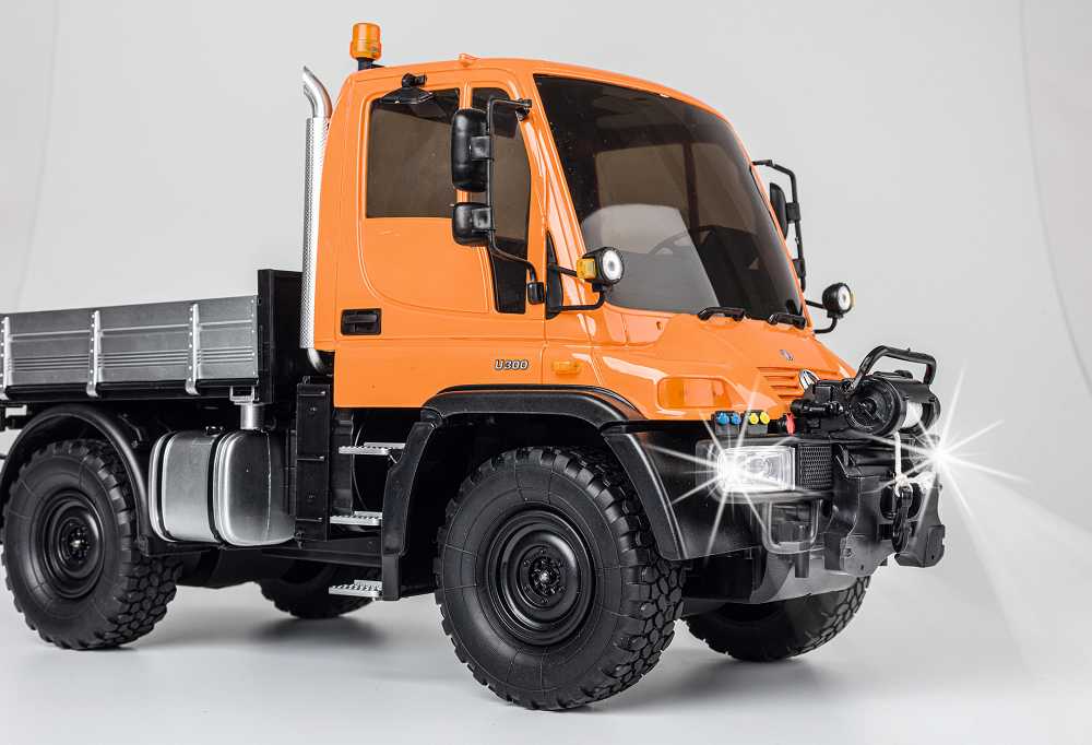 Carson RC Unimog U 300 1:12 RTR 2,4 GHz mit LED, Sound & 60 Min. Fahrzeit Carson RC Unimog U 300 1:12 RTR 2,4 GHz mit LED, Sound & 60 Min. Fahrzeit