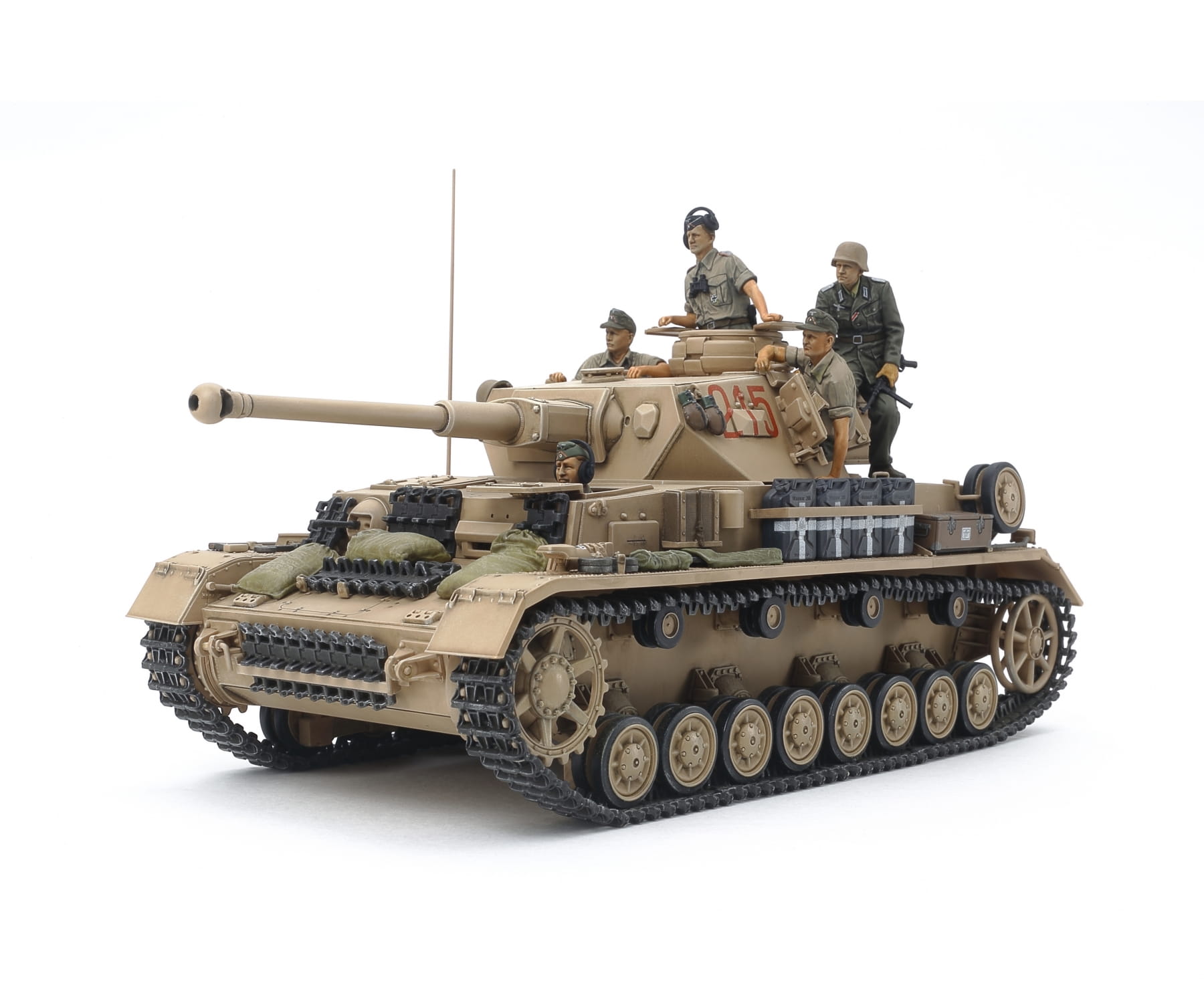 Tamiya Deutscher Panzer Kampfwagen IV Ausf.G F 1_35 Plastik Modellbau Militaer Bausatz - RC-Zubehoer