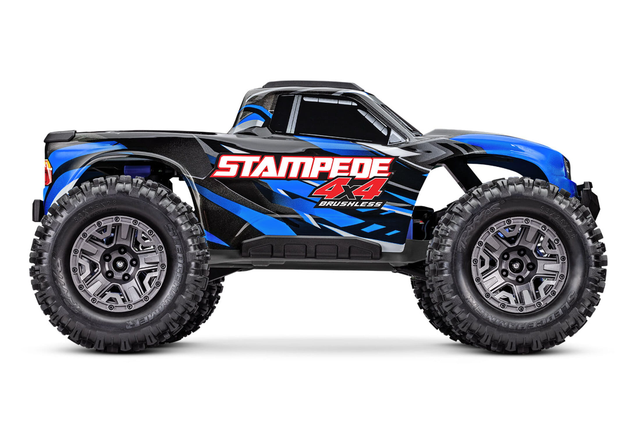 Traxxas RC Stampede 4x4 Brushless Monstertruck 2S blau 1:10 RTR