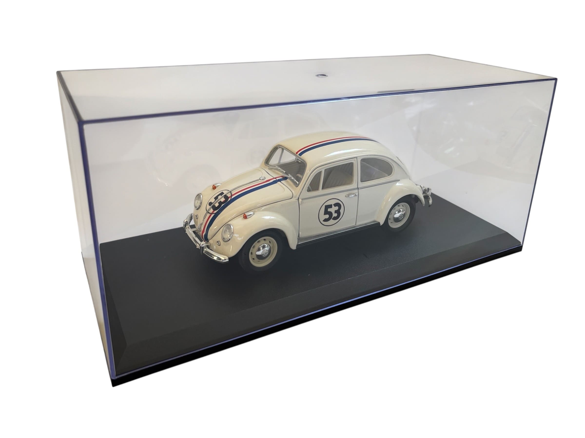 Triple9 Modellauto-Vitrine 1_18 stapelbar mit schwarzer Basis_