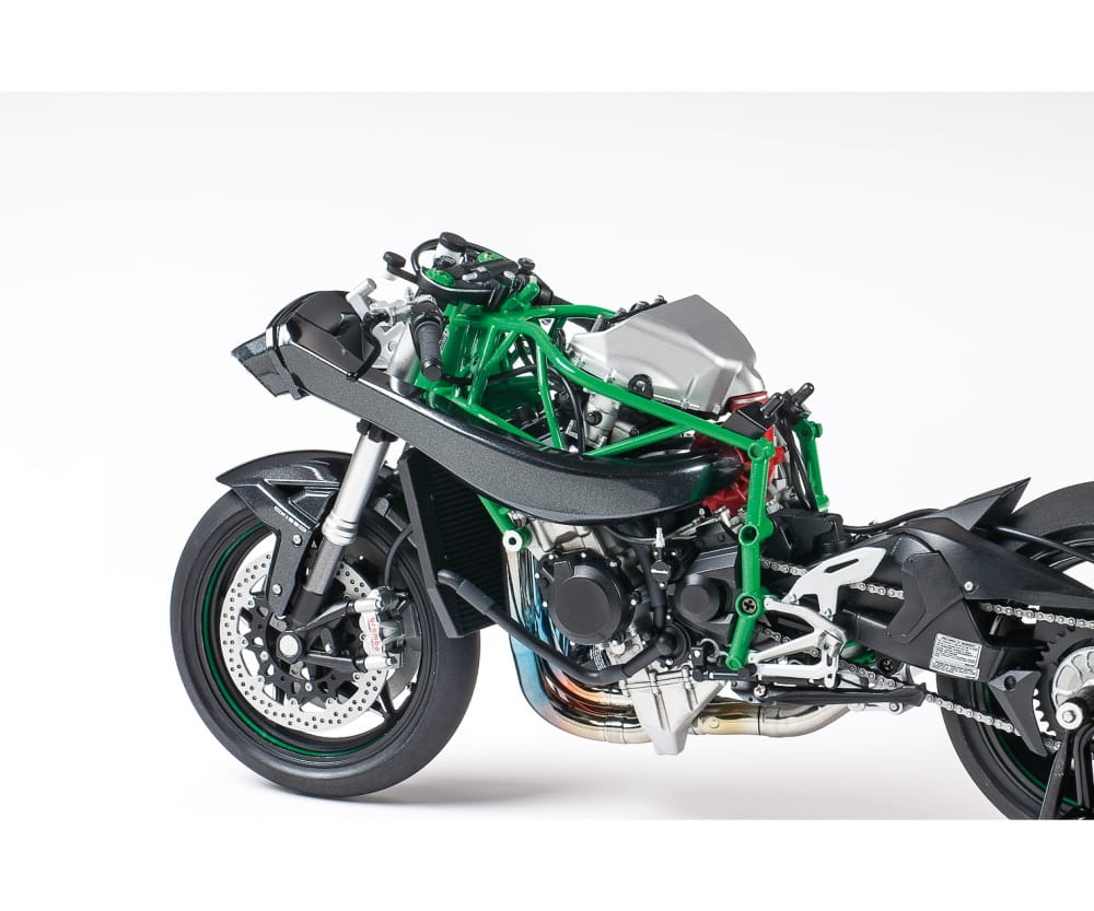 Tamiya Kawasaki Ninja H2R Motorrad Bausatz 1_12